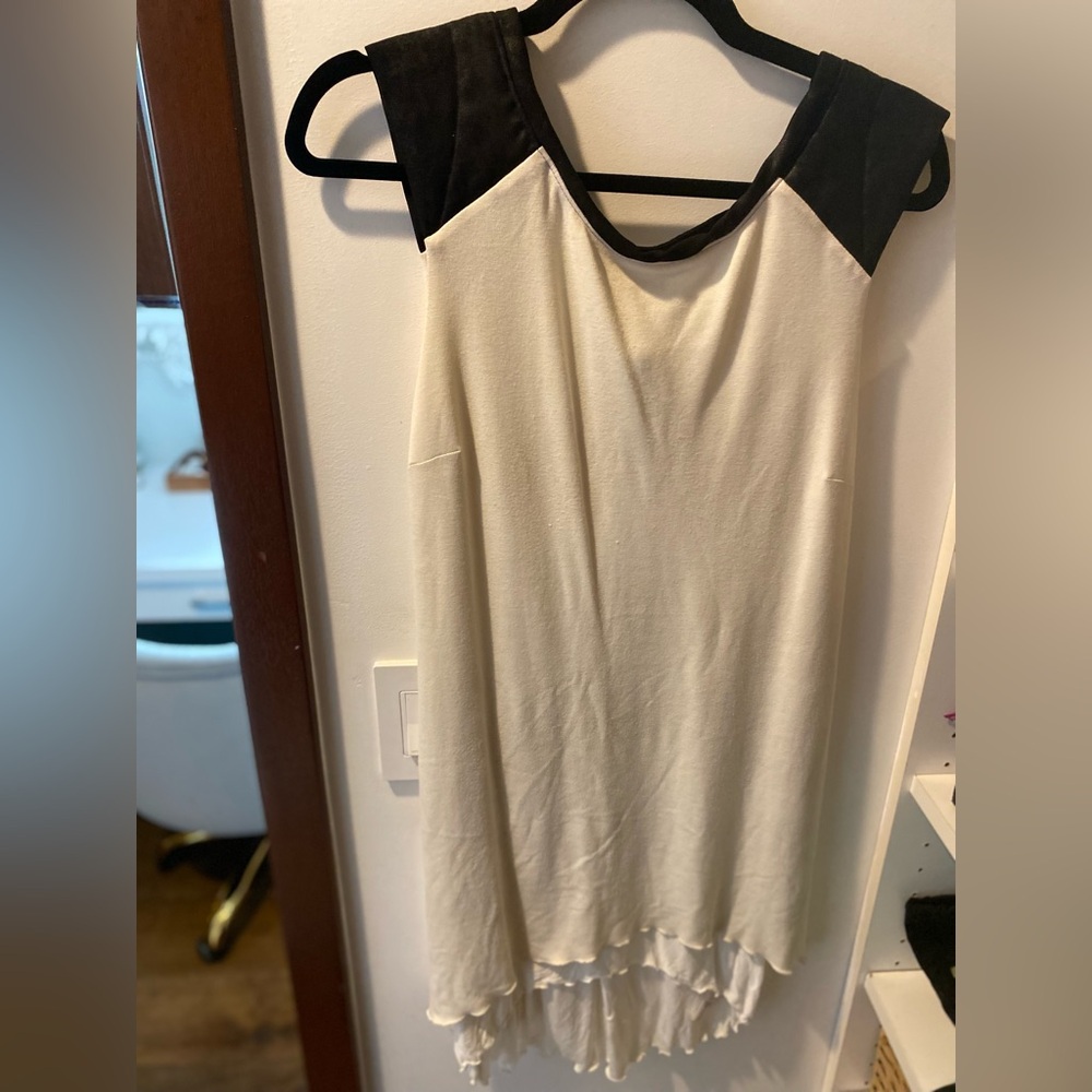 Shoulder pad dress